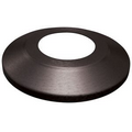 Black Standard Profile Aluminum Flash Collar (5" Diameter Pole/ 16" Outside Diameter)